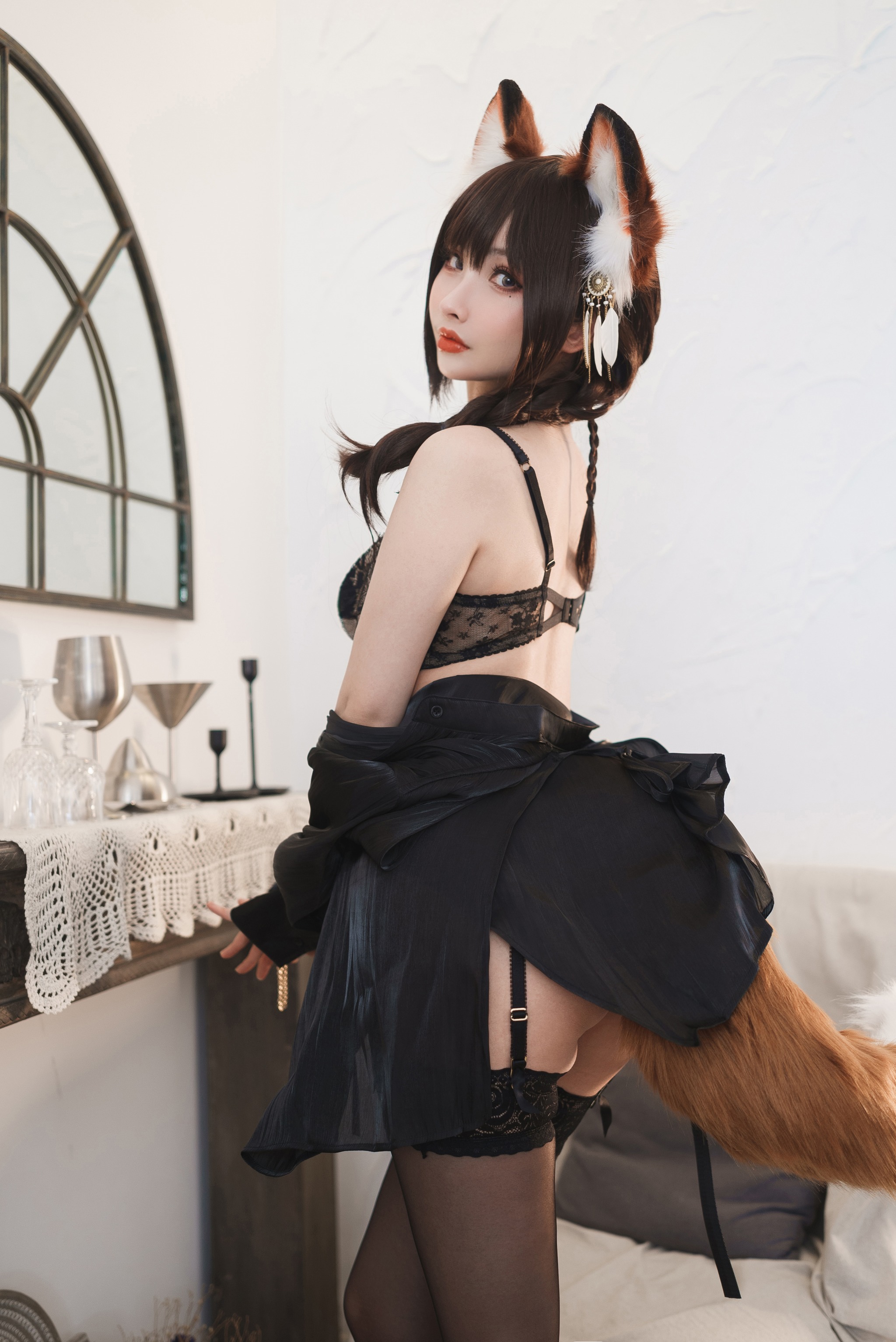 rioko凉凉子 - NO.069 人形狐 [35P8V]-XikXak